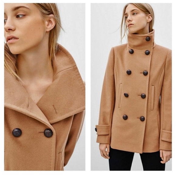 💛 SOLD Babaton Aritzia Wool Cashmere Coat - Picture 3 of 6